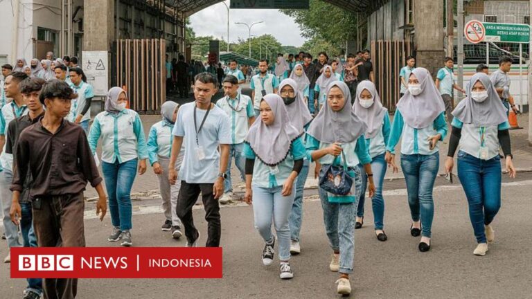 Pekerja pabrik Indonesia di Amerika Serikat